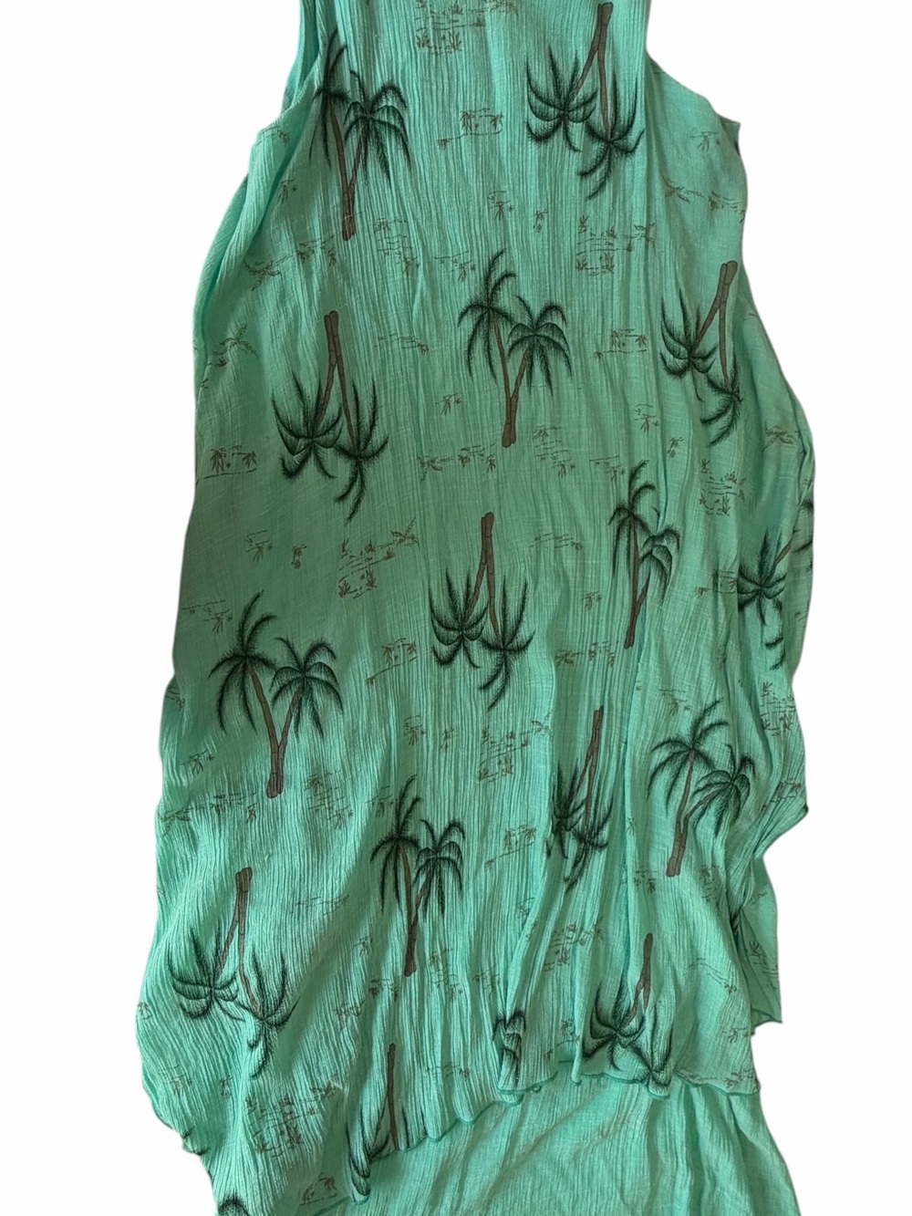 India Boutique Mint Green Sheer Summer Tunic